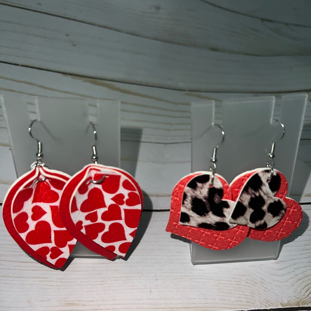 Heart earrings